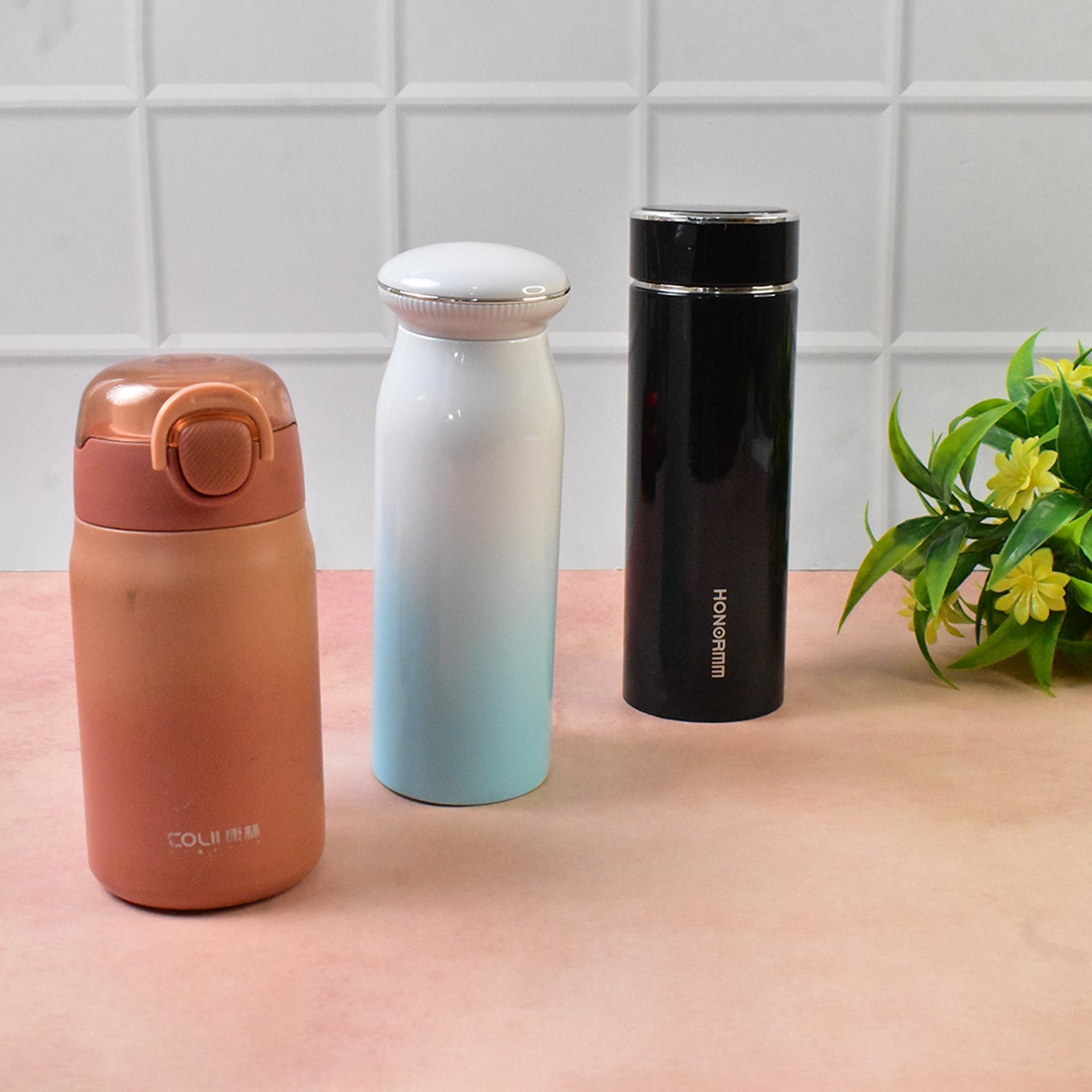 Stainless Steel Vacuum water Bottle 400ML (1 Pc) Stainless Steel Vacuum water Bottle 400ML (1 Pc)